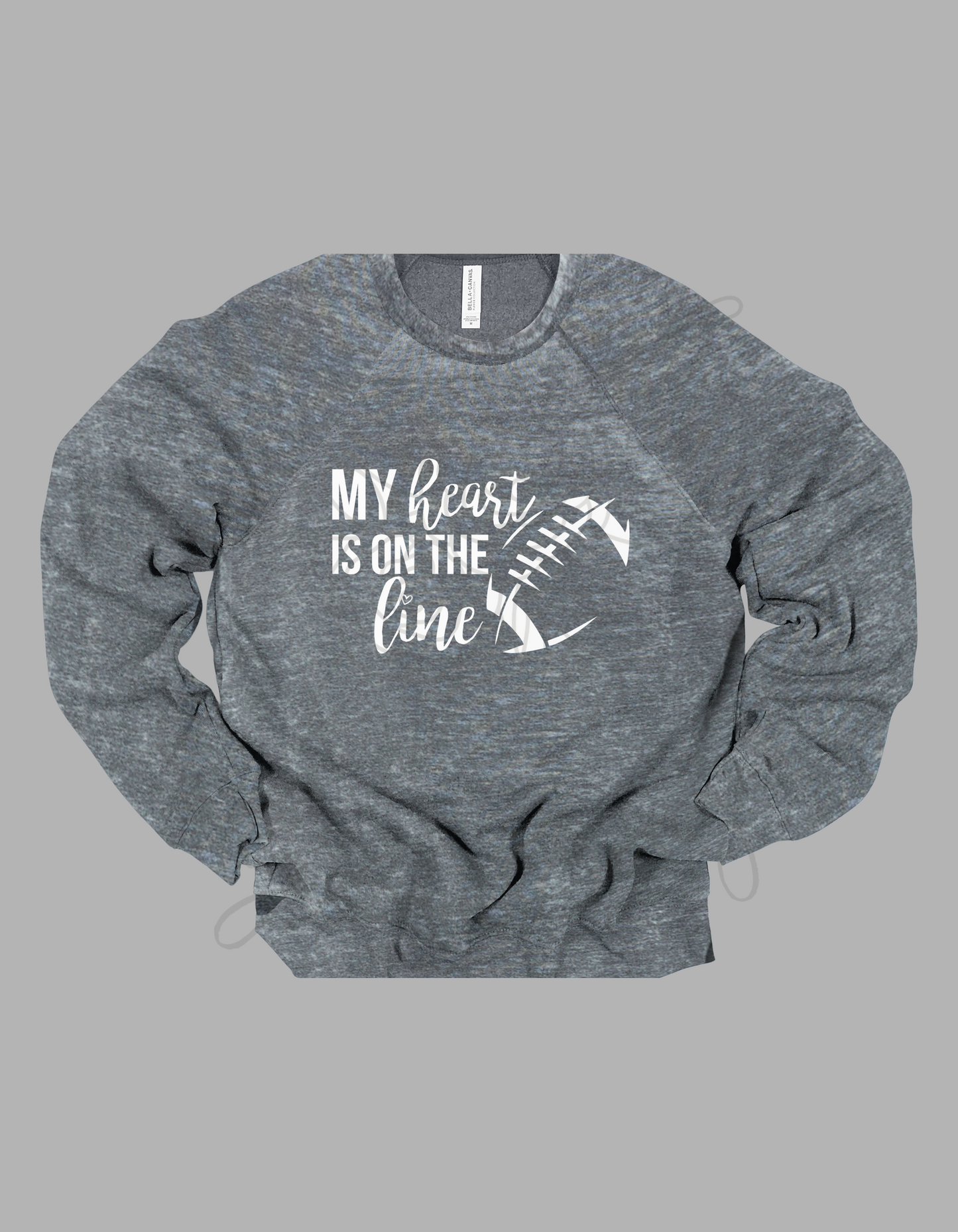 My Heart is on the Line Crewneck