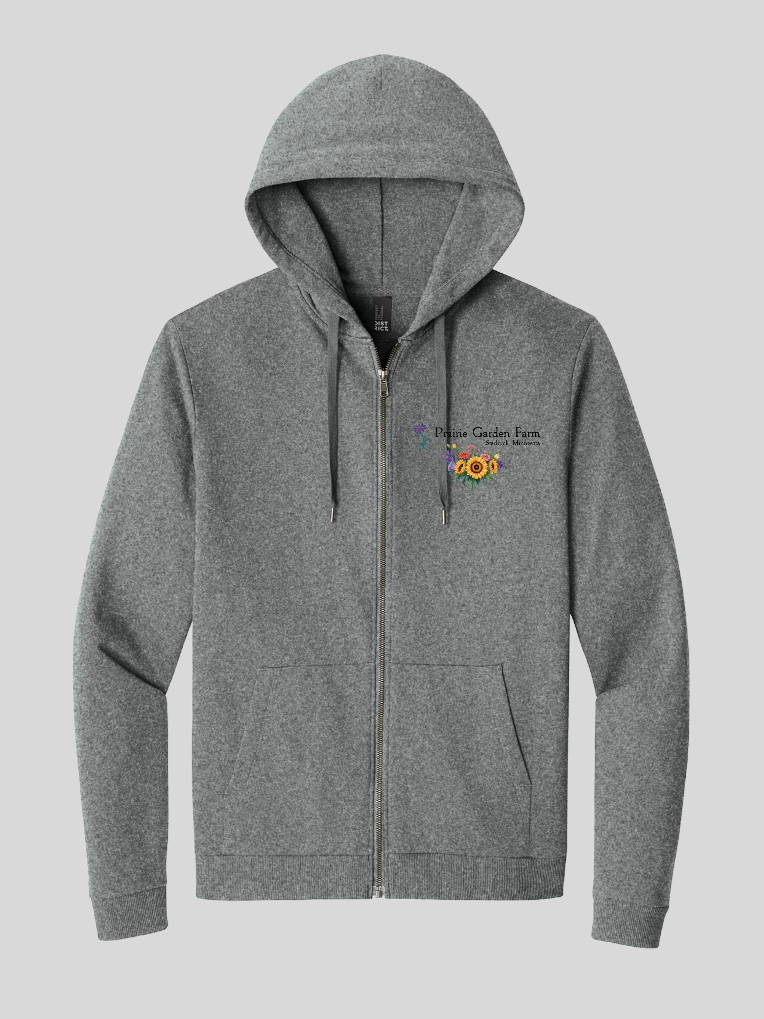 Prairie Garden Farm Zip Hoodie