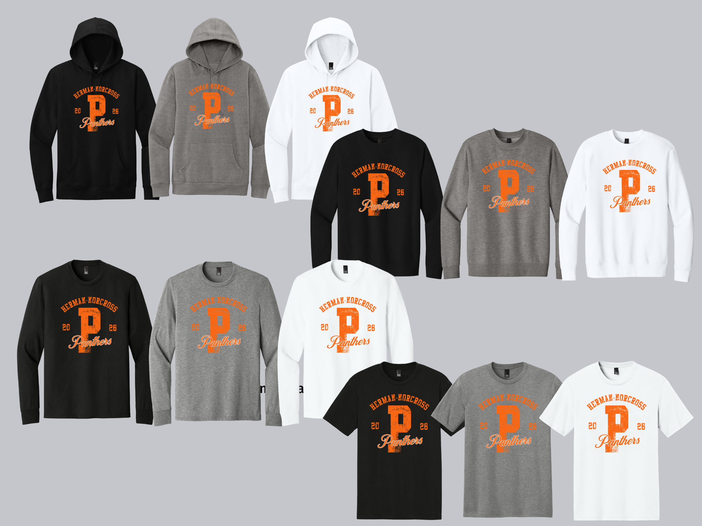 H-N Panthers Distressed