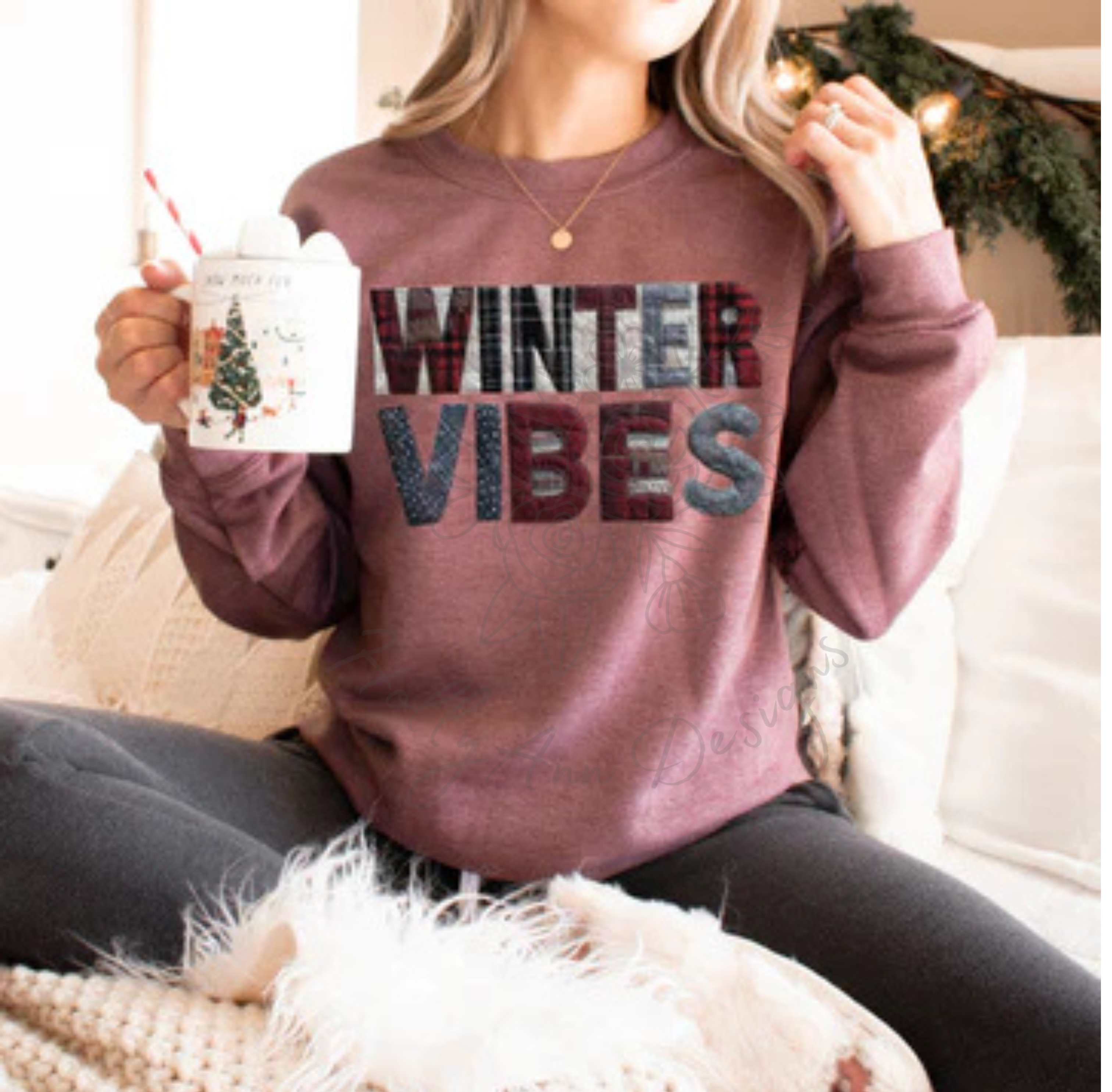 Winter Vibes Crewneck