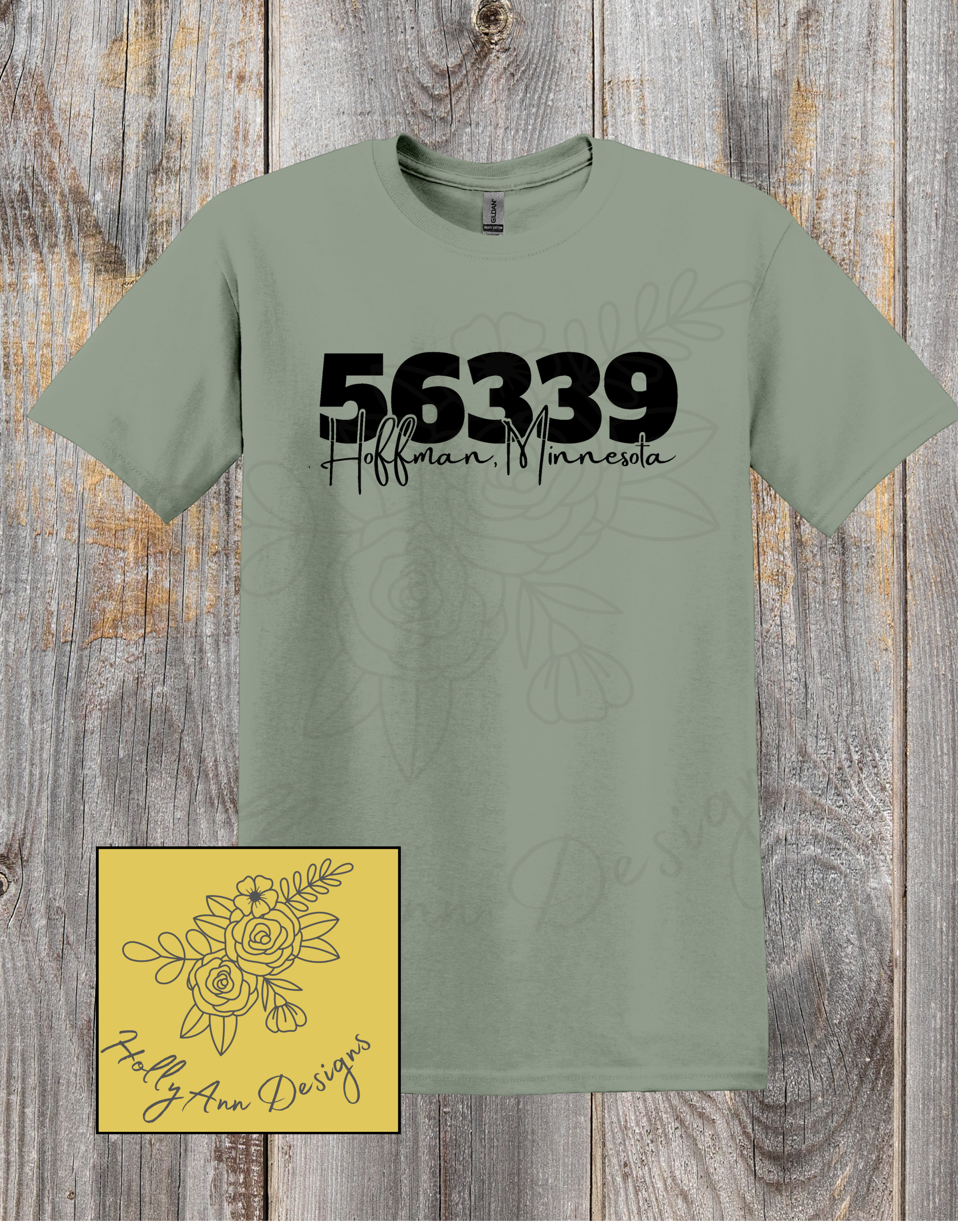 Zip Code 469 Zip Code Tee – Holly Ann Designs