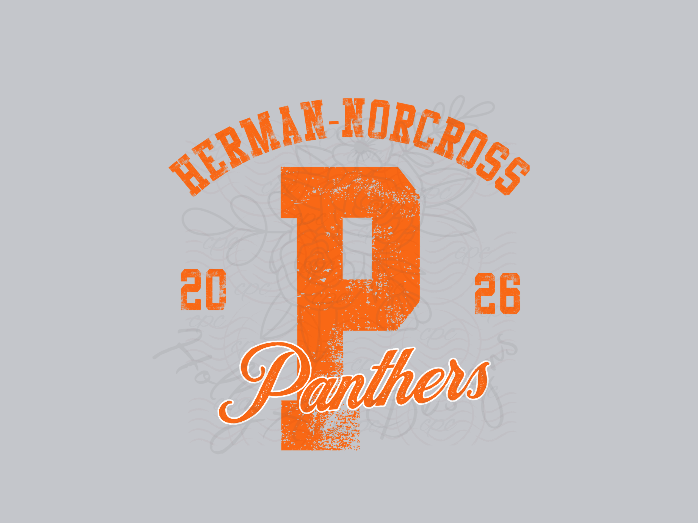 H-N Panthers Distressed
