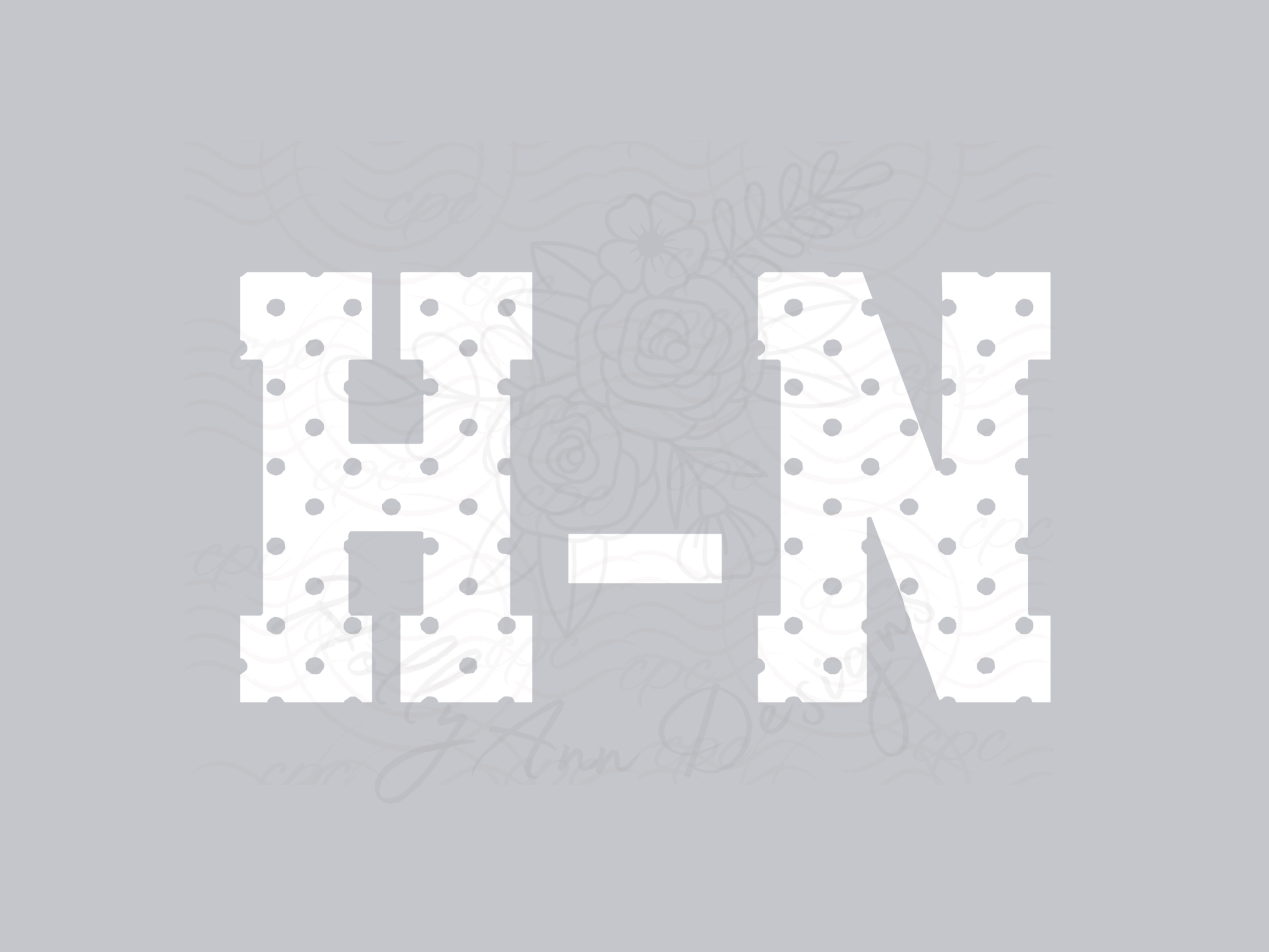 H-N Panthers Polka Dot Varsity