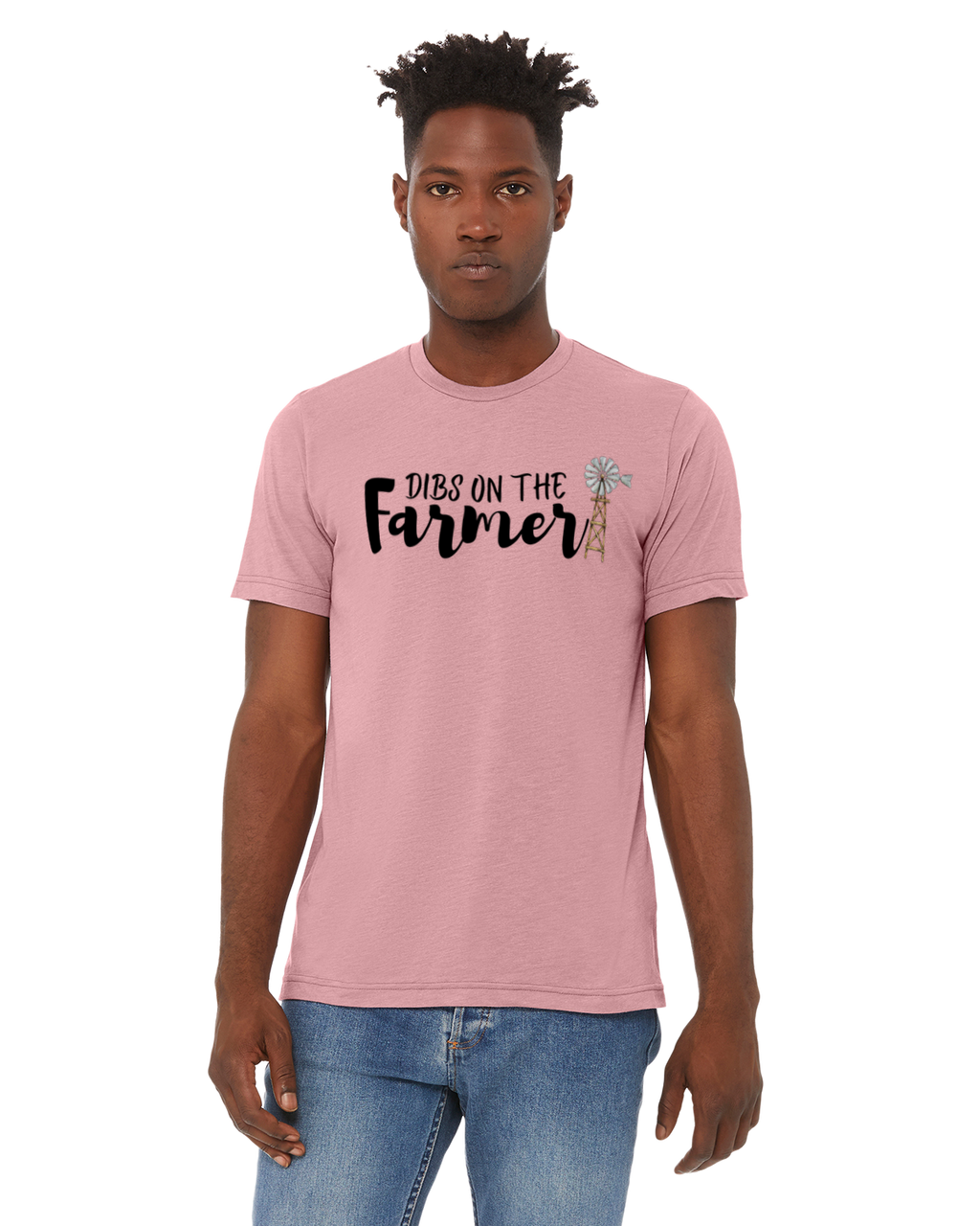 Dibs on the Farmer Tri Blend T-shirt