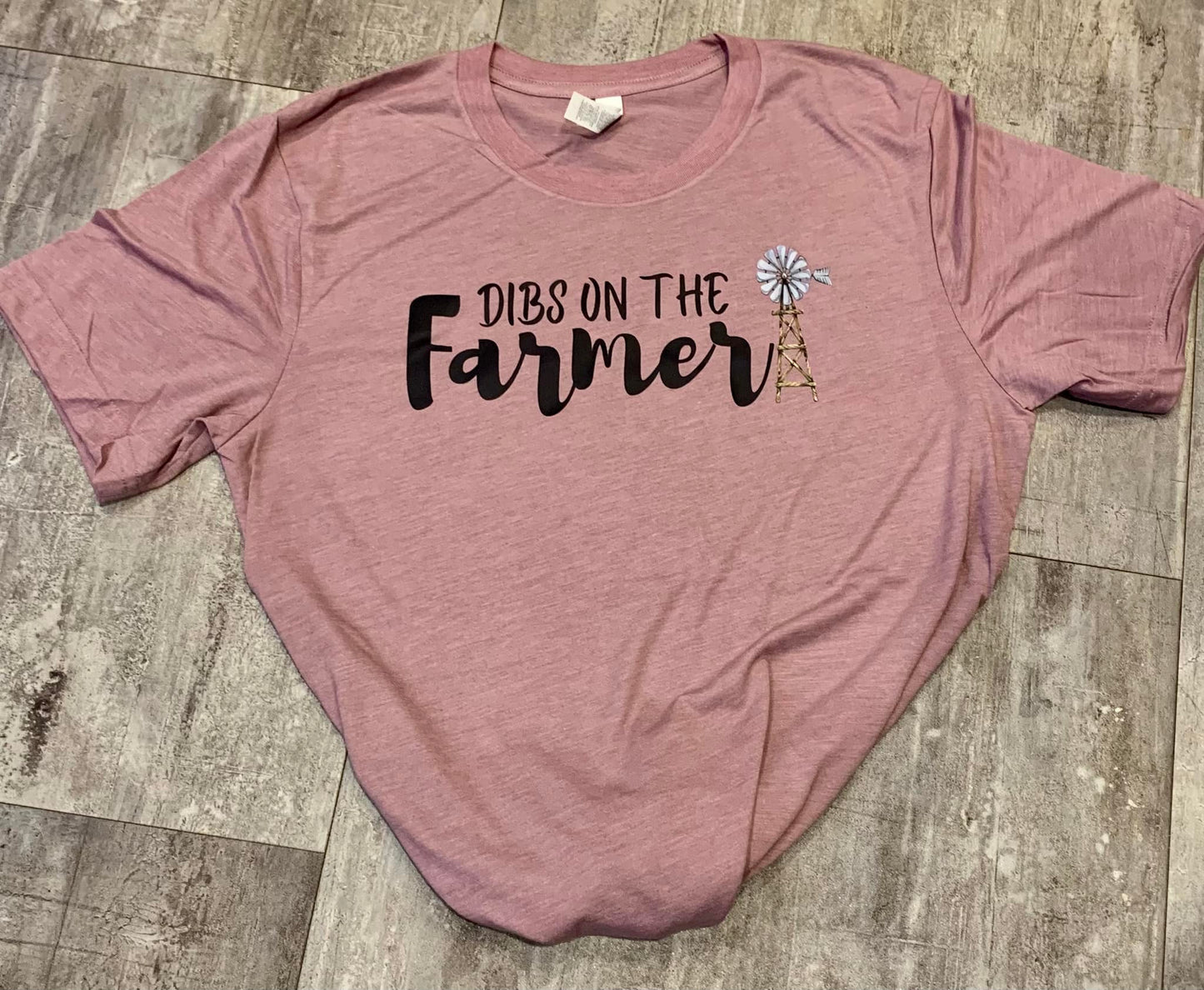 Dibs on the Farmer Tri Blend T-shirt